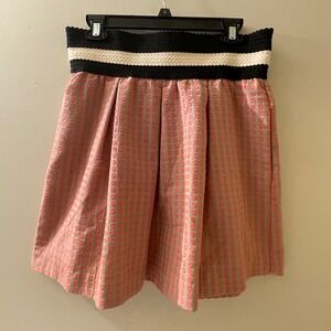 Anthropologie Maeve Women's Size Medium Skirt Pattern Above Knee‎ Party Career